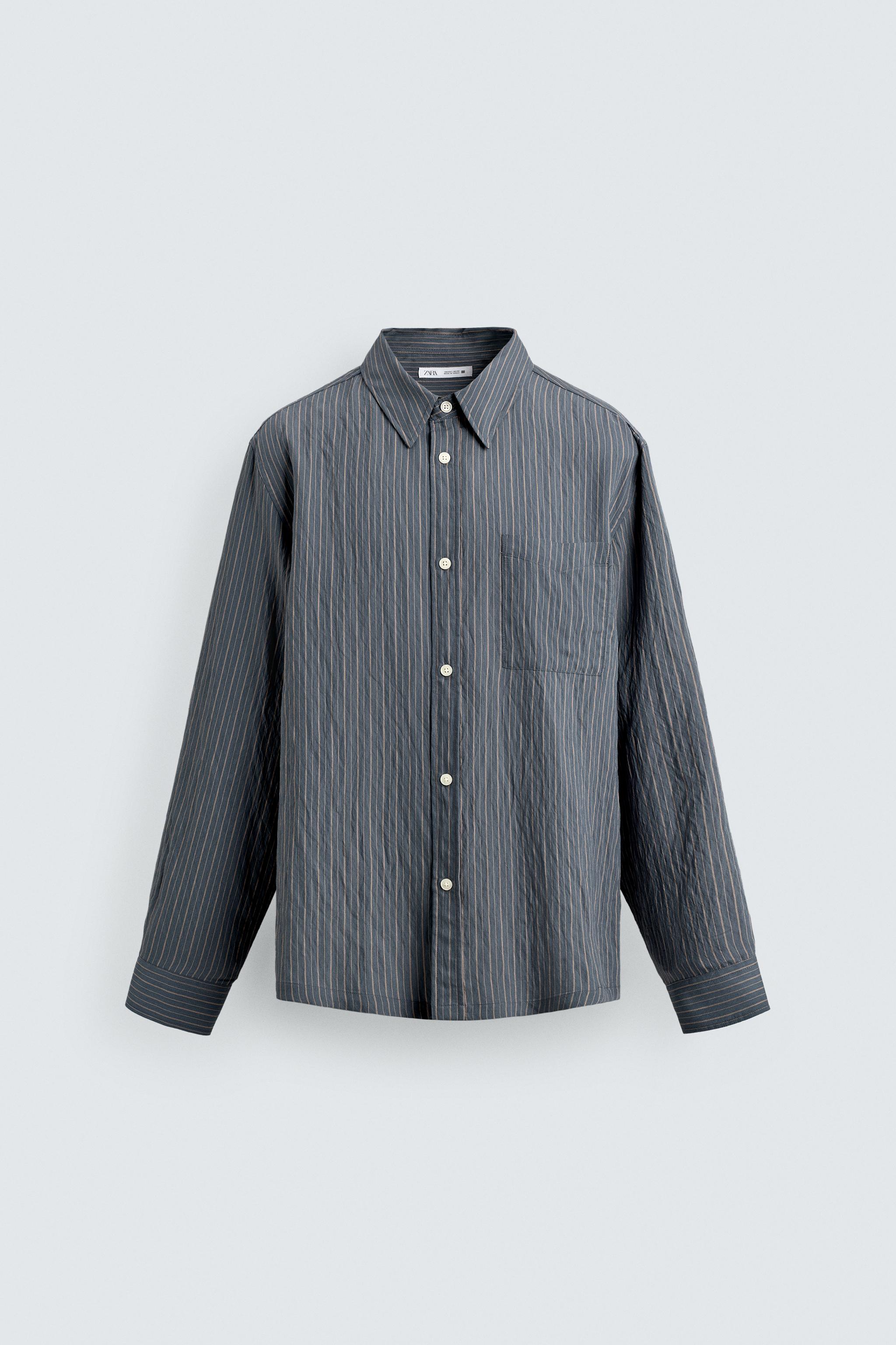 CHEMISE FLUIDE À RAYURES